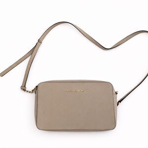 Michael Kors Beige Crossbody Bag